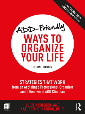 cover image of ADD-Friendly Ways to Organize Your Life